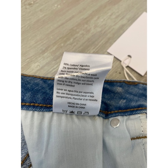 🆕 Coastal Tide High Waist Shorts - Picture 8 of 9